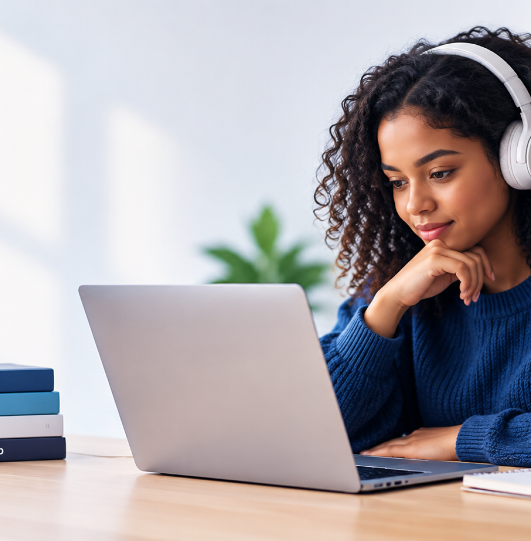 Focused E-Learning Workspace
